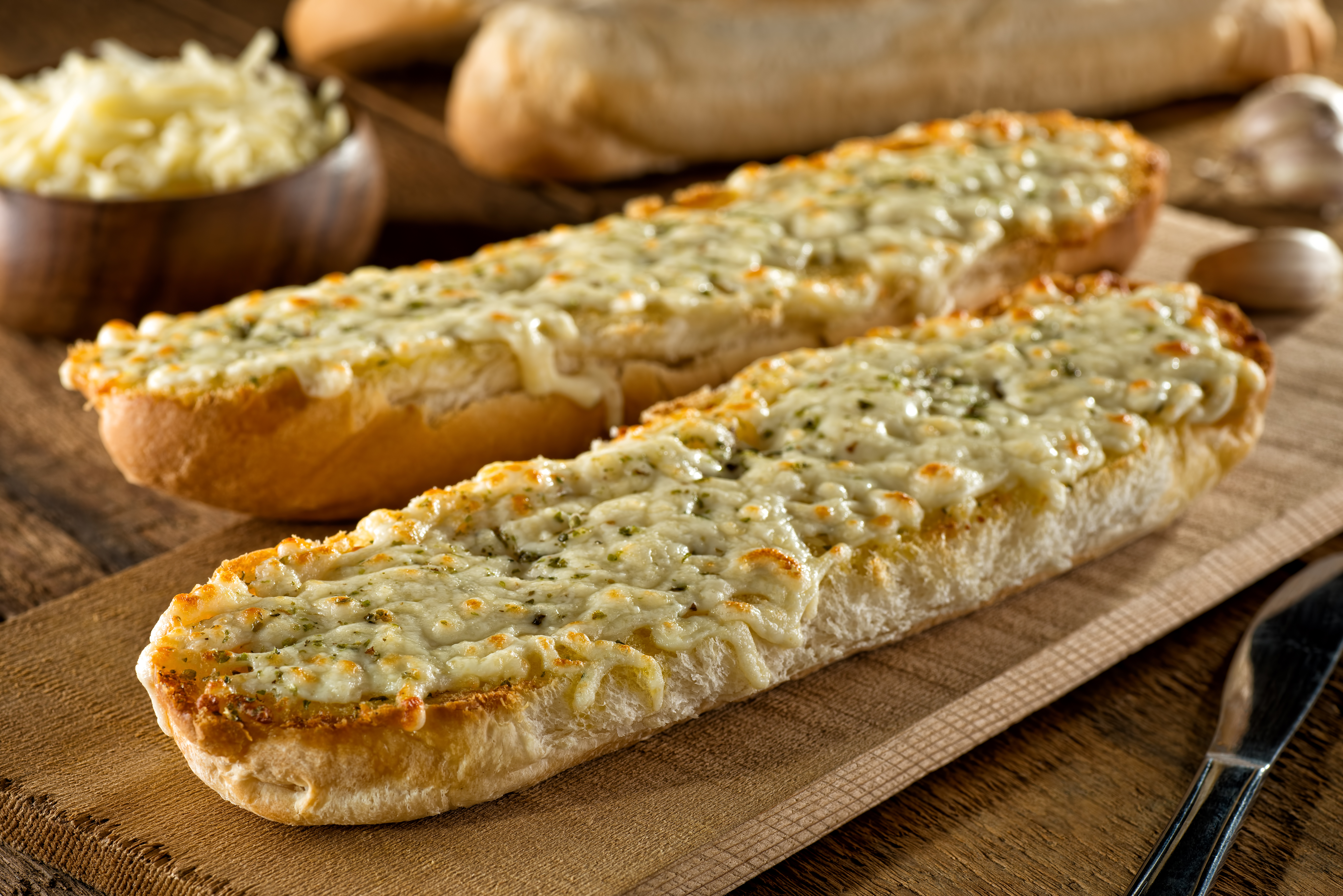 Cheesy Garlic Bread