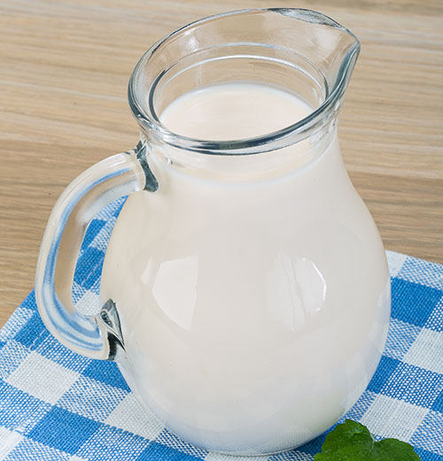 small jug of heavy cream